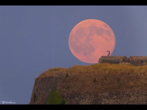 Corfu Nightscapes - Angels Of Destiny, Music: Really Slow Motion - Angels Of Destiny - 4Κ