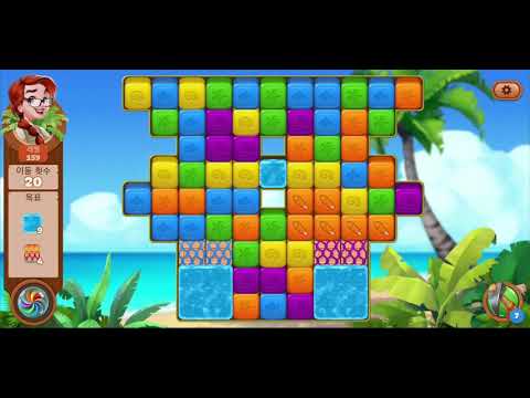 🏝 미스터리 아일랜드 : 모험의 시작 • level 159 •  no boosters • Lost Island Blast Adventure
