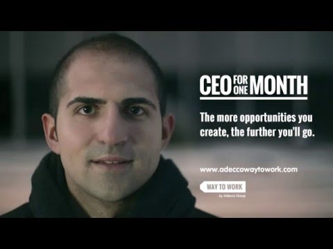 CEO for One Month at Adecco Italy 2015 – Ernesto Lamaina