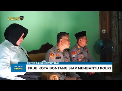 POLRES BONTANG DUKUNG KERUKUNAN UMAT BERAGAMA
