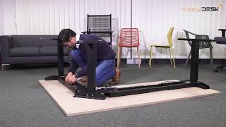 vidéo de montage Bureau debout avec retour Happy Desk