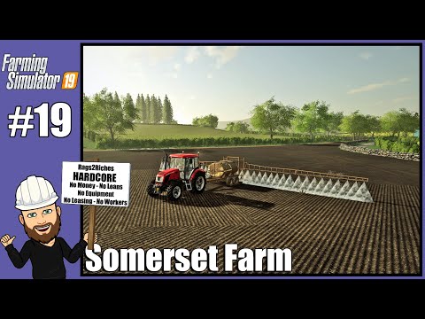 Rags2Riches Hardcore #19 - Herbicide Spraying & Cultivating Contracts - Somerset Farm - Seasons FS19
