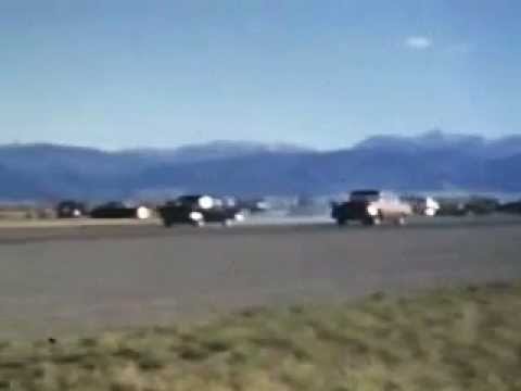 Vintage 1950’s Drag Races Bozeman Montana
