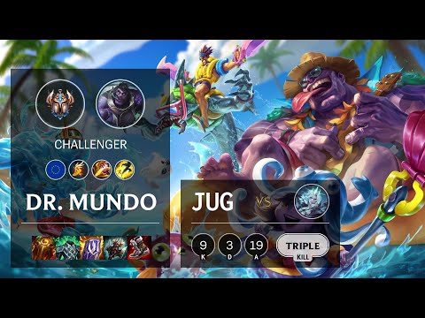 Dr. Mundo Jungle vs Viego - EUW Challenger Patch 11.24b