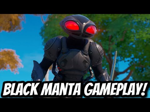 *NEW* BLACK MANTA SKIN + MANTA BLADES GAMEPLAY! - Is It Worth It?