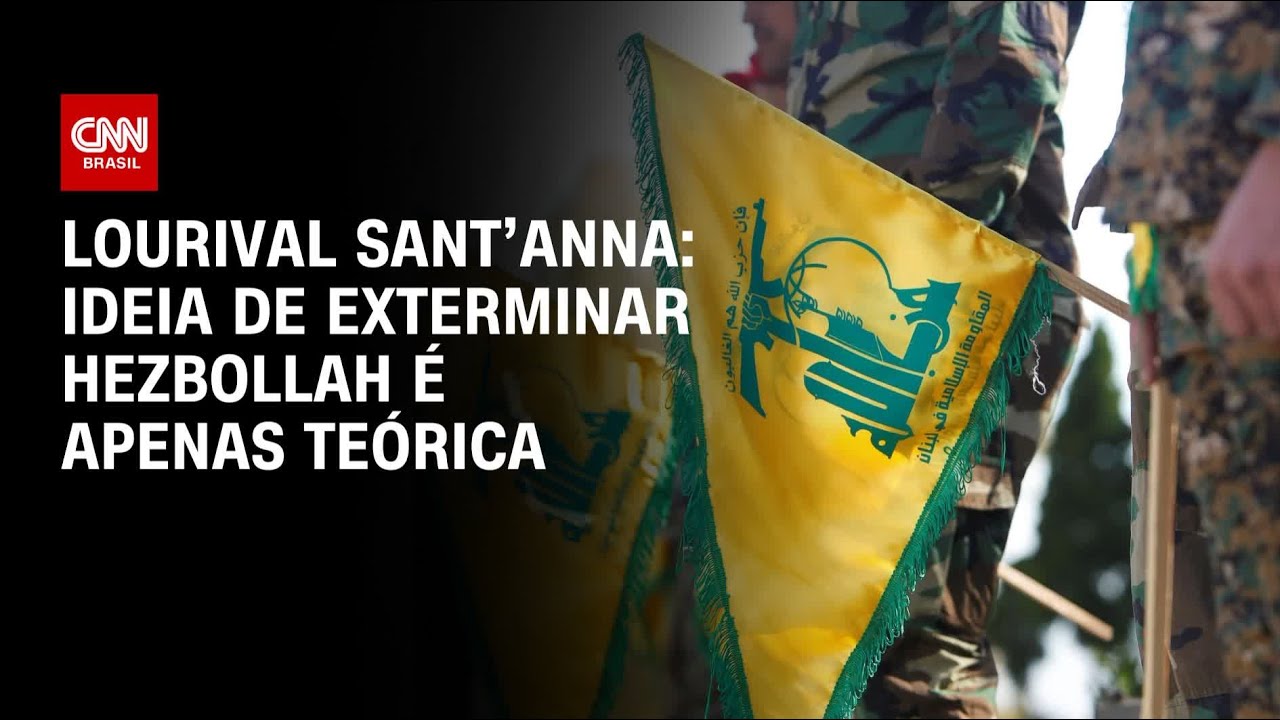 Lourival Sant’Anna: Ideia de exterminar Hezbollah é apenas teórica | CNN Prime Time
