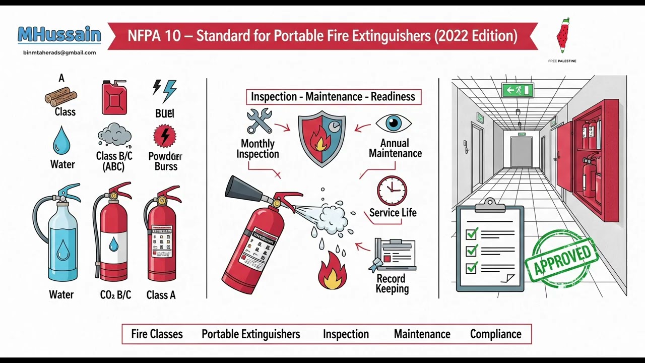 Explaining NFPA 10 – Portable Fire Extinguishers