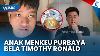 Sentil Korban Kripto! Anak Menkeu Purbaya Bela Timothy Ronald, Sebut Trader Pemula FOMO