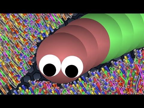 SLITHER.IO A.I. - EPIC SLITHER.IO SNAKE GAMEPLAY - MARIO SKIN - RECORD