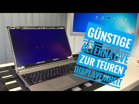 Defektes Notebook Display - Displayeinheit zu teuer - über 400 EUR sparen!