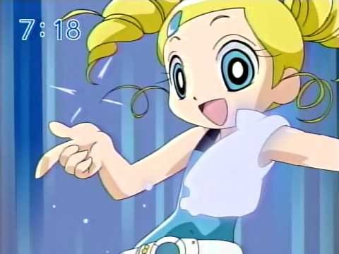 Demashita! Powerpuff Girls Z Transformation Scene (Bubbles)