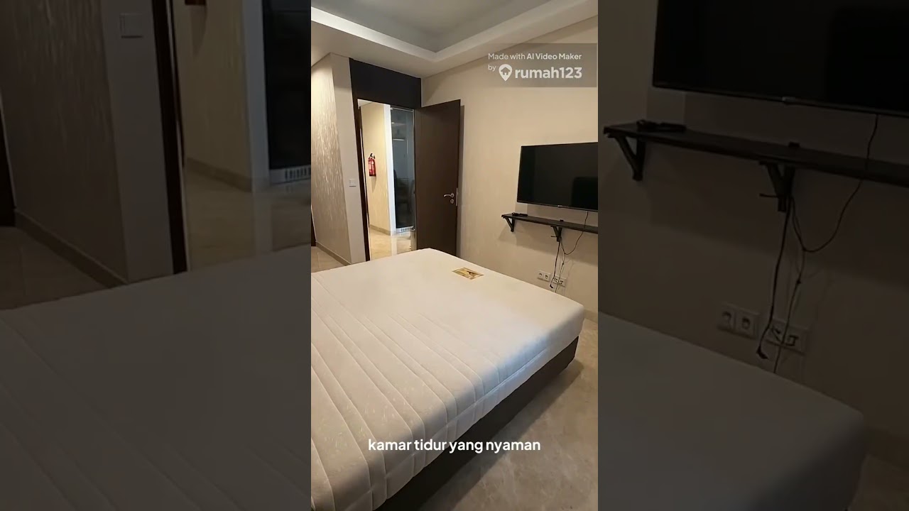 Terbaik!!! Unit Mewah 2 Bedroom Connecting Mall Pondok Indah Residence Dekat dengan Rumah Sakit Pondok Indah dan Sekolah International