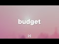Megan Thee Stallion Budget Lyrics
