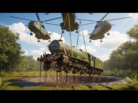 Flying Scotsman Complete Restoration - Abandoned Steam Locomotive Brought Back to Life