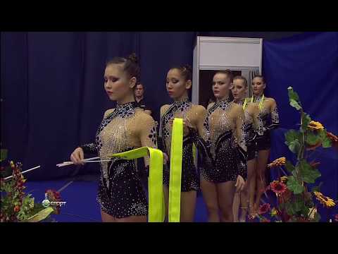 Uzbekistan 3 Ribbons + 2 Ropes AA 2010 World Championships (HD)
