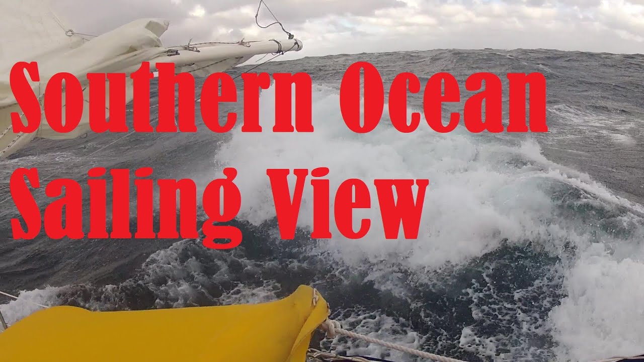 Navigation avec vue sur l'Océan Austral