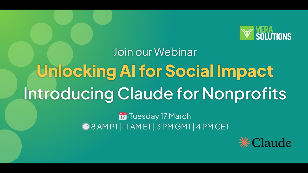 Unlocking AI for Social Impact: Introducing Claude for Nonprofits