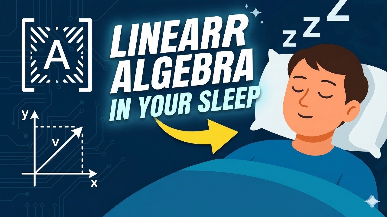 Linear Algebra While You Sleep | Vectors, Matrices, and Transformations | The Nap University