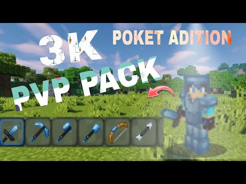 Unbelievable 3K PVP Pack for Minecraft PE!
