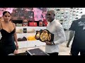 YORDENIS UGAS AWARDED WBA BELT AFTER BEATING MANNY PACQUIAO IN MIAMI!