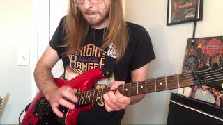 Video thumbnail for Sister Christian By Night Ranger Guitar Solo Cover | Featuring a Brad Gillis Signature Fernandes! by Jake Tanis