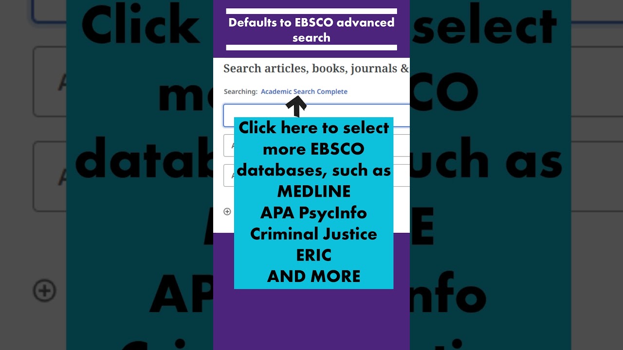 Library How To: EBSCO