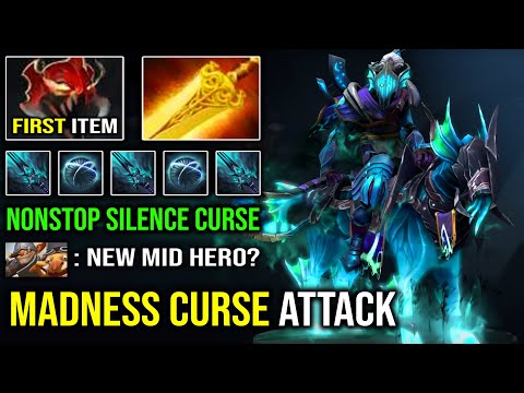 SUPER CARRY Madness Abaddon 4 Hit Non-Stop Annoying Curse Silence with 105 DPS Burn Radiance DotA 2
