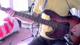Nomeansno - It&#39;s Catching Up (bass cover)