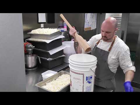 Making Sauerkraut at Elwood with Chef Adam Diltz