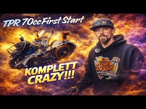 💥MBK Booster Top Performance Racing 70cc Motor - FIRST START - @sirkenny1