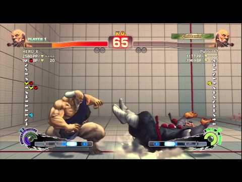 HERU_X (Gouken) Vs Patriot87 (Gouken) SSF4 AE Ranked Matches - PSN