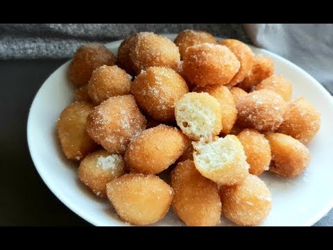 Mini Beignets au sucre très Facile a réaliser