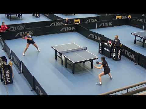 GIRLEA Maria vs ECKEROTH Sofie|U21 Women's singles groups|Finlandia Open 2023
