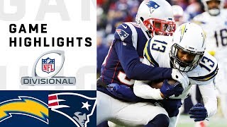 Chargers vs. Patriots Divisional Round Highlights | NFL 2018 Playoffs