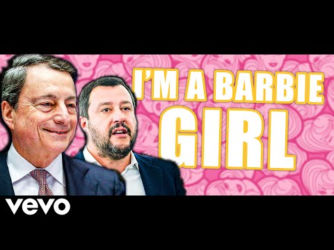 Mario Draghi (feat. Salvini) canta BARBIE GIRL