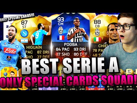 FIFA 16: BEST SERIE A ONLY SPECIAL CARDS SQUAD BUILDER (DEUTSCH) - FIFA 16 ULTIMATE TEAM - OH SHIT!!