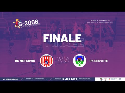 2006. Finale - ŽRK Metković - ŽRK Sesvete