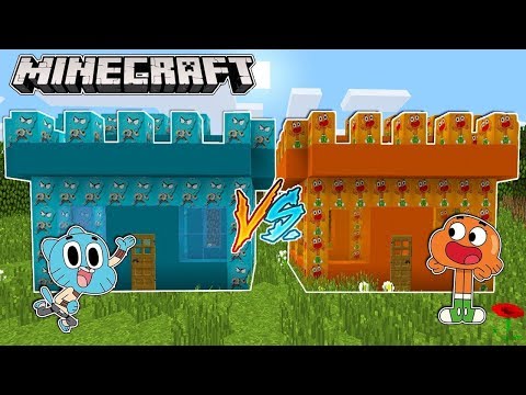 GUMBALL KALE VS DARWİN KALE! - Minecraft Tusunami