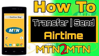 How to transfer airtime from Mtn to Mtn #mtn #airtime #transferairtime