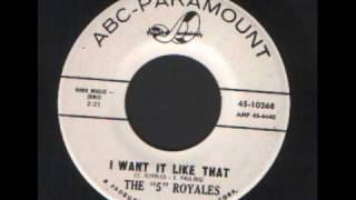 The 5 Royales - I want it like that.wmv