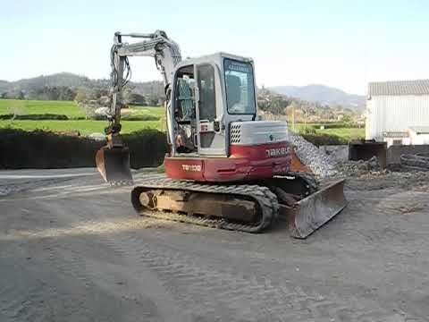 MINIEXCAVADORA TAKEUCHI TB 180 FR