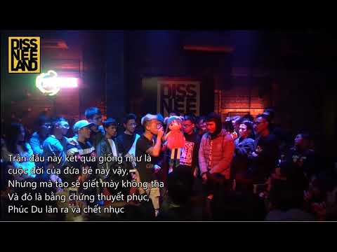 Kinh điển màn so tài Battle Rap Choi vs Phúc Du