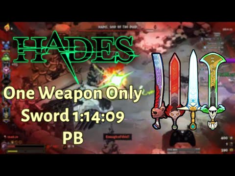 Sword One Weapon Only 1:14:09 (PB) - Hades Speedrun