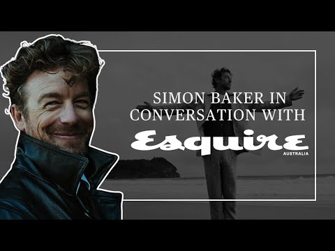 Simon Baker in conversation with Esquire Australia #simonbaker #esquireaustralia