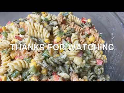 HOW TO MAKE PASTA SALAD #9