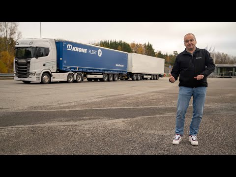 Der KRONE 32,5 Meter Zug. Zu Besuch bei Scania - Teil 2 | KRONE TV