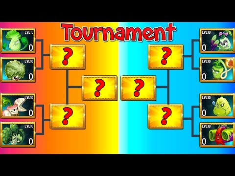 PvZ 2 Mod Tournament - 8 Best Boxing Plants - Who Will Win? - Plant Vs Plant!
