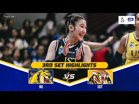 NU vs. UST | SET 3 GAME HIGHLIGHTS | UAAP SEASON 87 WOMEN’S VOLLEYBALL ROUND 1 | MAR. 16, 2025