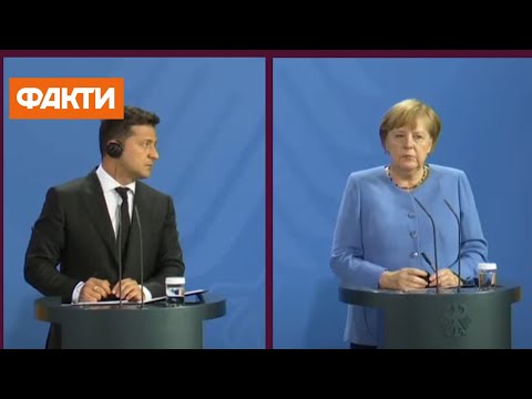 Північний потік-2, транзит газу і війна на Донбасі: про що говорили Зеленський і Меркель