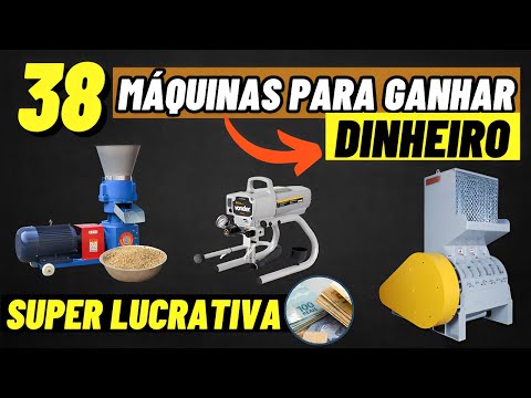 , title : '38 Máquinas Lucrativas Que Farão Você GANHAR DINHEIRO / 2° Parte'